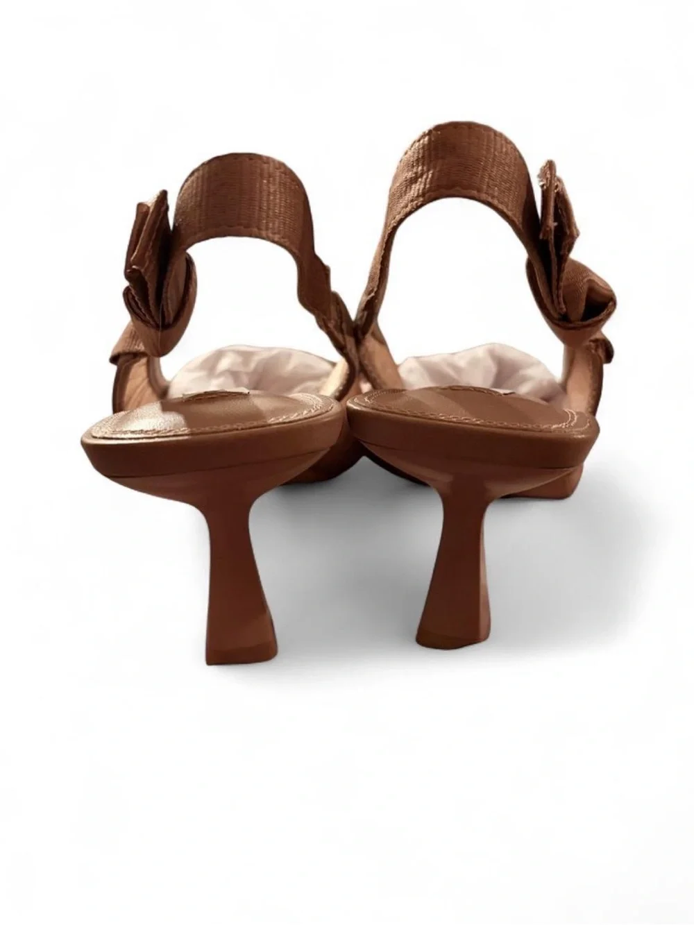 Steve Madden Versali slingback kitten heels in Mocha